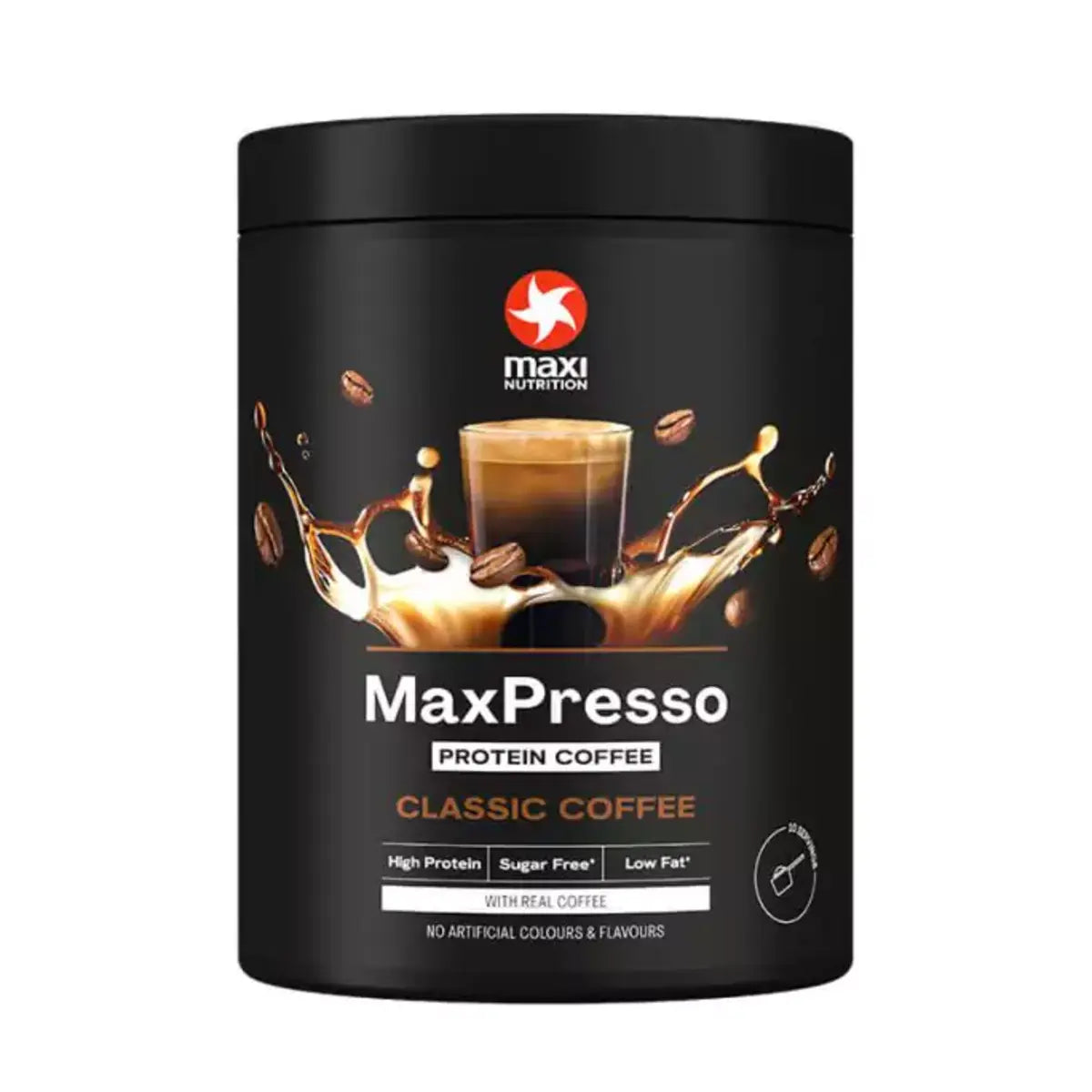 MaxiNutrition MaxPresso 300g — Classic Coffee — vue 3