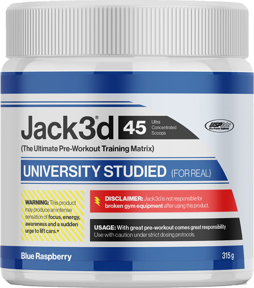 USP Labs Jack3d - 45 Serv. — Blue Raspberry