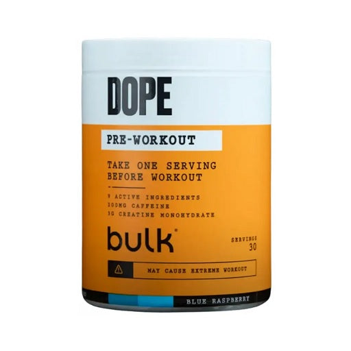 Bulk Dope Pre-Workout 30 Serv. — Blue Raspberry