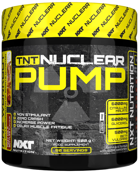 NXT Nutrition TNT Nuclear Pump 500g — Fizzy Cola Bottles