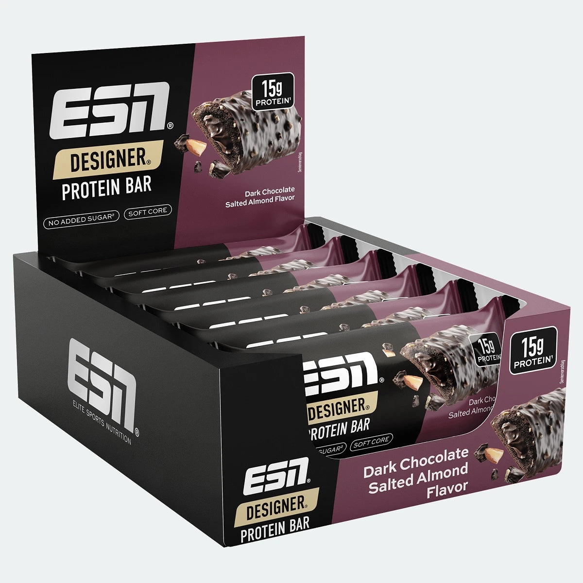 ESN Designer Bar Box 12x45g — Hazelnut nougat — vue 2