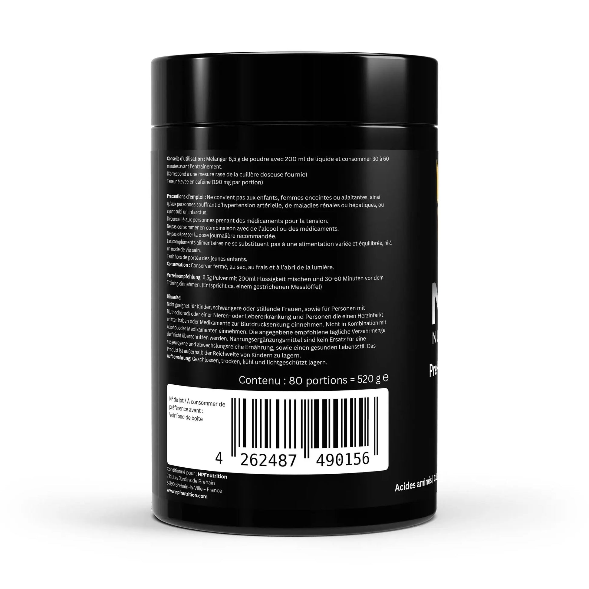 PACK NPF essentielle Muscle Start NPFnutrition