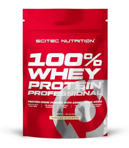 Scitec 100% Whey Protein Professional 1000g - Nutrition sportive de qualité