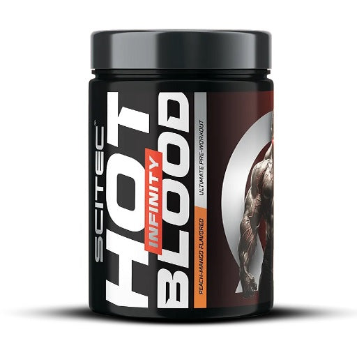 Scitec Hot Blood INFINITY 350g — Mango-Pfirsich