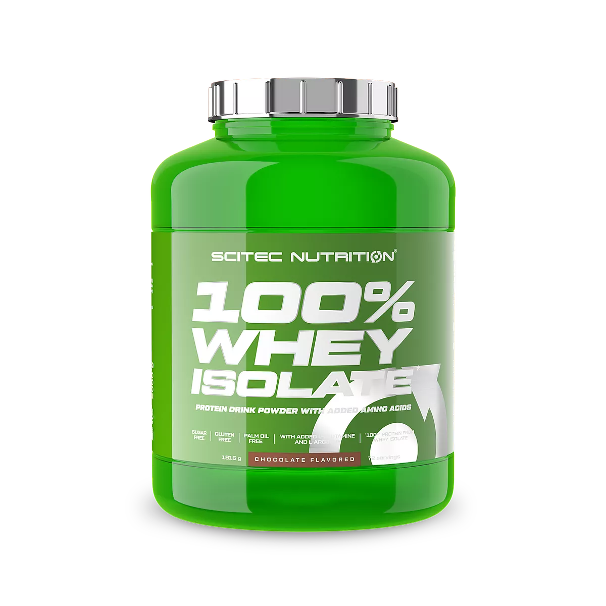 Scitec Whey Isolate 1816g — Schokolade