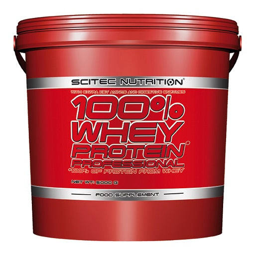 Scitec 100% Whey Professional 5000g - Nutrition sportive de qualité