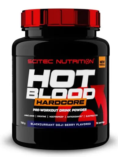 Scitec Hot Blood Hardcore 700g - Nutrition sportive de qualité
