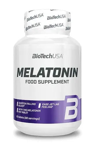 BioTech Melatonin 90 Tbl. Complément Nutrition BioTech USA