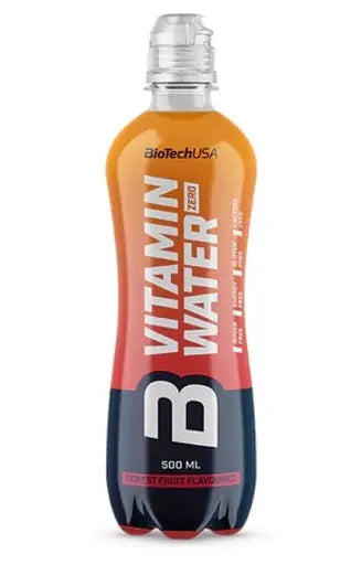 BioTech Vitamin Water Zero 6 x 500ml Complément Nutrition BioTech USA