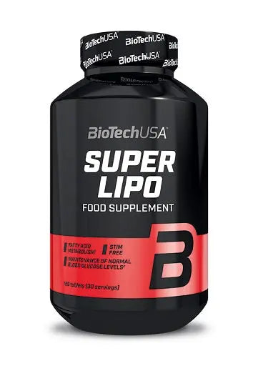 BioTech Super LIPO 120 Comprimés BioTech USA