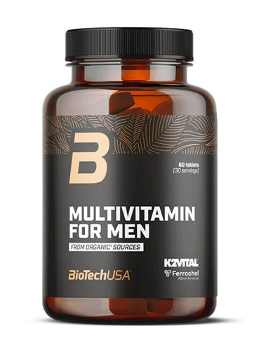 BioTech Multivitamin For Men from organic sources 60 Tabletten — vue 3