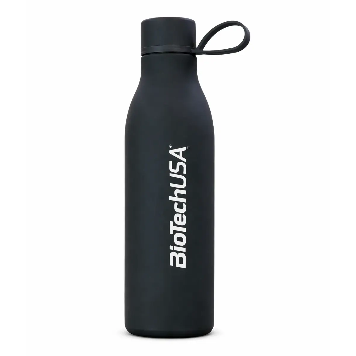BioTech Edelstahlfasche 500ml — Black — vue 2