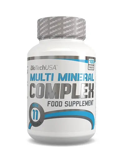 BioTech Multi Mineral Complex Complément Nutrition 100 Comprimés. BioTech USA