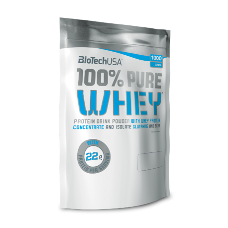 BioTech 100% Pure Whey 1000g - Nutrition sportive de qualité