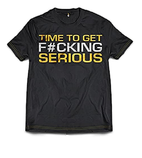 Dedicated T-Shirt "Time to get serious" — S — vue 2