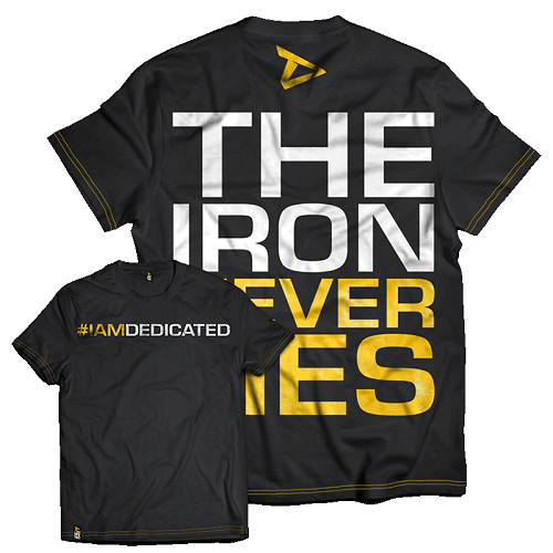Dedicated T-Shirt "The Iron Never Lies" — L