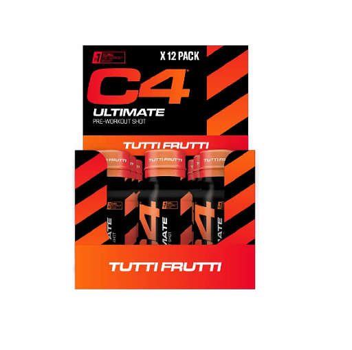Cellucor C4 Ultimate Pre-Workout Shot 12x60ml — Tutti Frutti