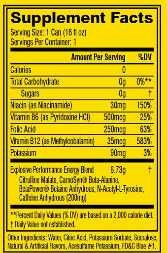 Cellucor C4 Energy 12x500ml — Frozen Bombsicle — vue 2