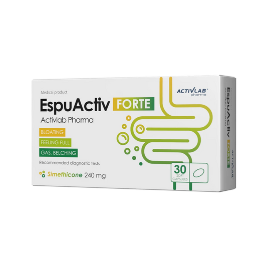 Activlab Pharma EspuActiv FORTE – Simeticon 240mg - 30 Softgel-Kapseln