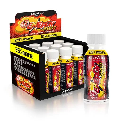 Activlab Energy Shot 12 x 100ml - Nutrition sportive de qualité chez NPF Nutrition