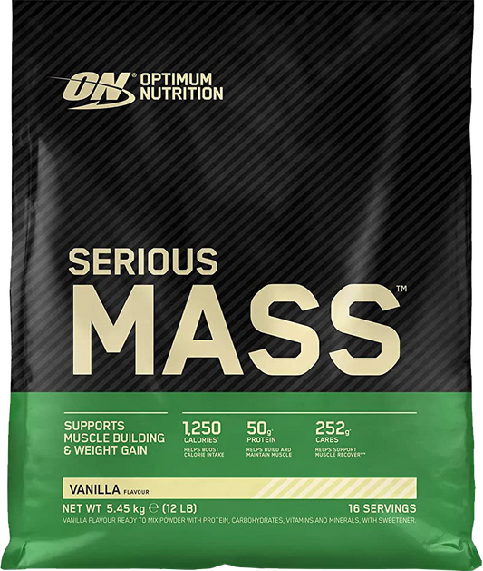 Optimum Nutrition Serious Mass 5540g — Schokolade