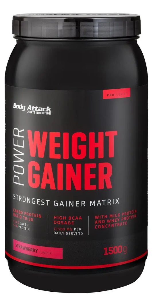 Body Attack Power Weight Gainer 1,5kg - Nutrition sportive de qualité