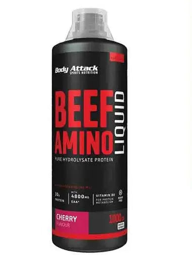 Body Attack Beef Amino Liquid Énergétique Sport 1000ml Body Attack
