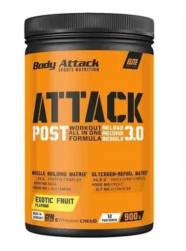 Body Attack POST ATTACK 3.0 900g - Nutrition sportive de qualité