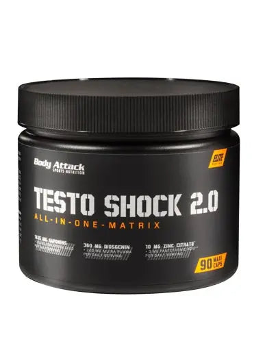 Body Attack Testo Shock 2.0 - 90 Kapsel Body Attack