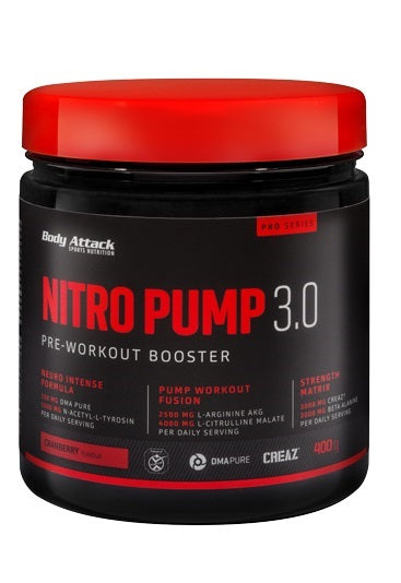 Body Attack Nitro Pump 3.0 - 400g — Cranberry