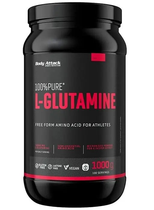 Body Attack Pure L-Glutamine 1kg Body Attack
