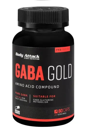Body Attack Gaba Gold 80 Kapsel Body Attack