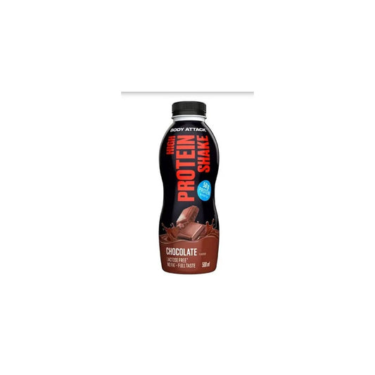 Body Attack High Protein Shaker 12xProtéine Sport 500ml