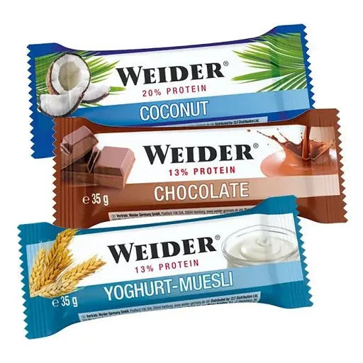 Weider Barre Protéinée BAR 24 x35g Weider