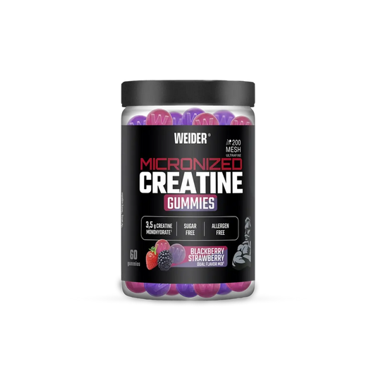 Weider Micronized Créatine 60 Gummies — Nature