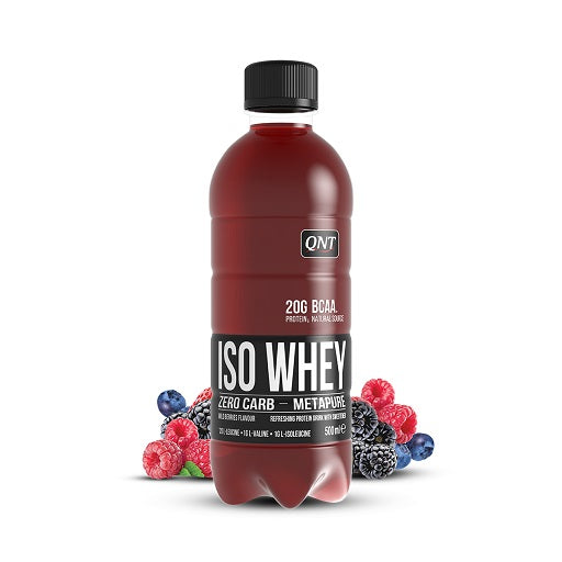 QNT Iso Whey Metapure 12 x 500ml — Wild Berry (PFAND)