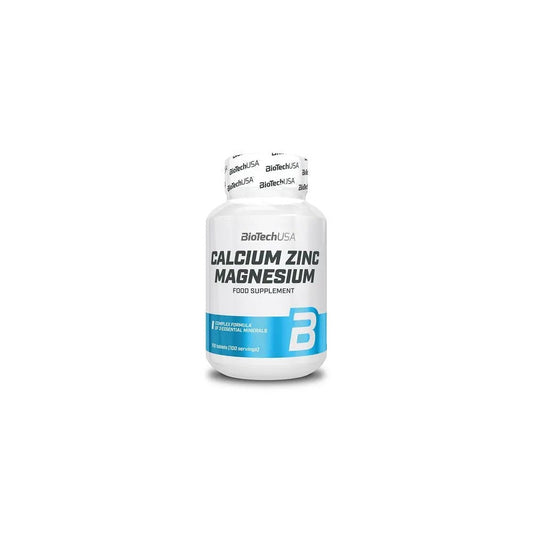 BioTech Calcium Zinc Magnesium - Complément Nutrition 100