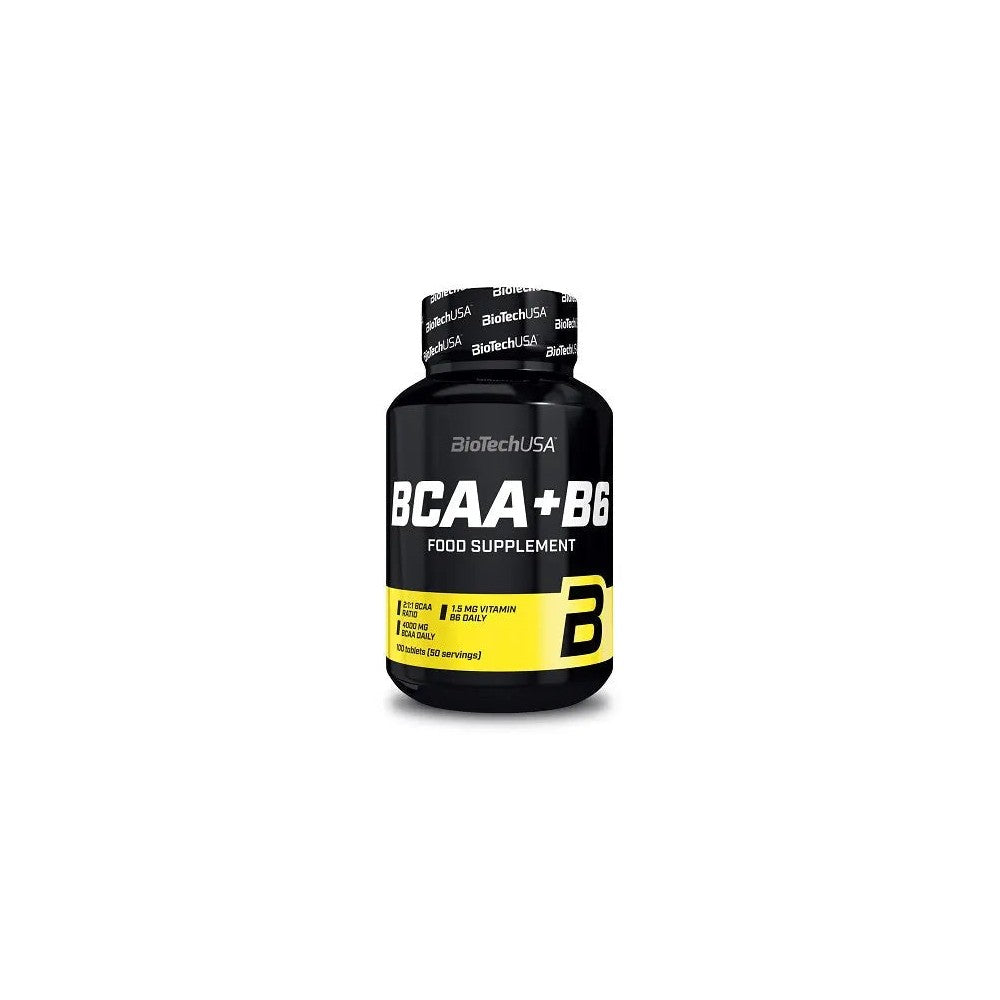 BioTech Acides Aminés BCAA+B6 100 Tabl Récupération