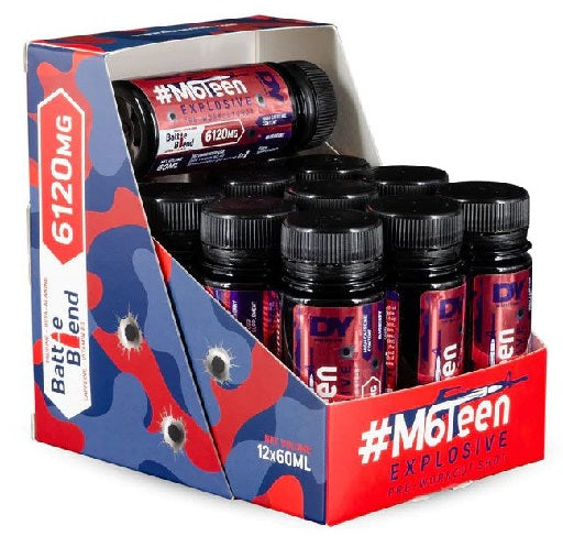 DY Nutrition M6Teen Prewokrout Shots 12x60ml — Cerise — vue 2