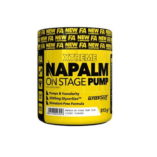FA Nutrition NAPALM On Stage Pump PROBEN 10x12,5g MIX — vue 2