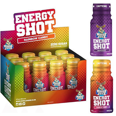 Muscle Moose Energy Shot - (12x60ml) — Rainbow Candy — vue 2