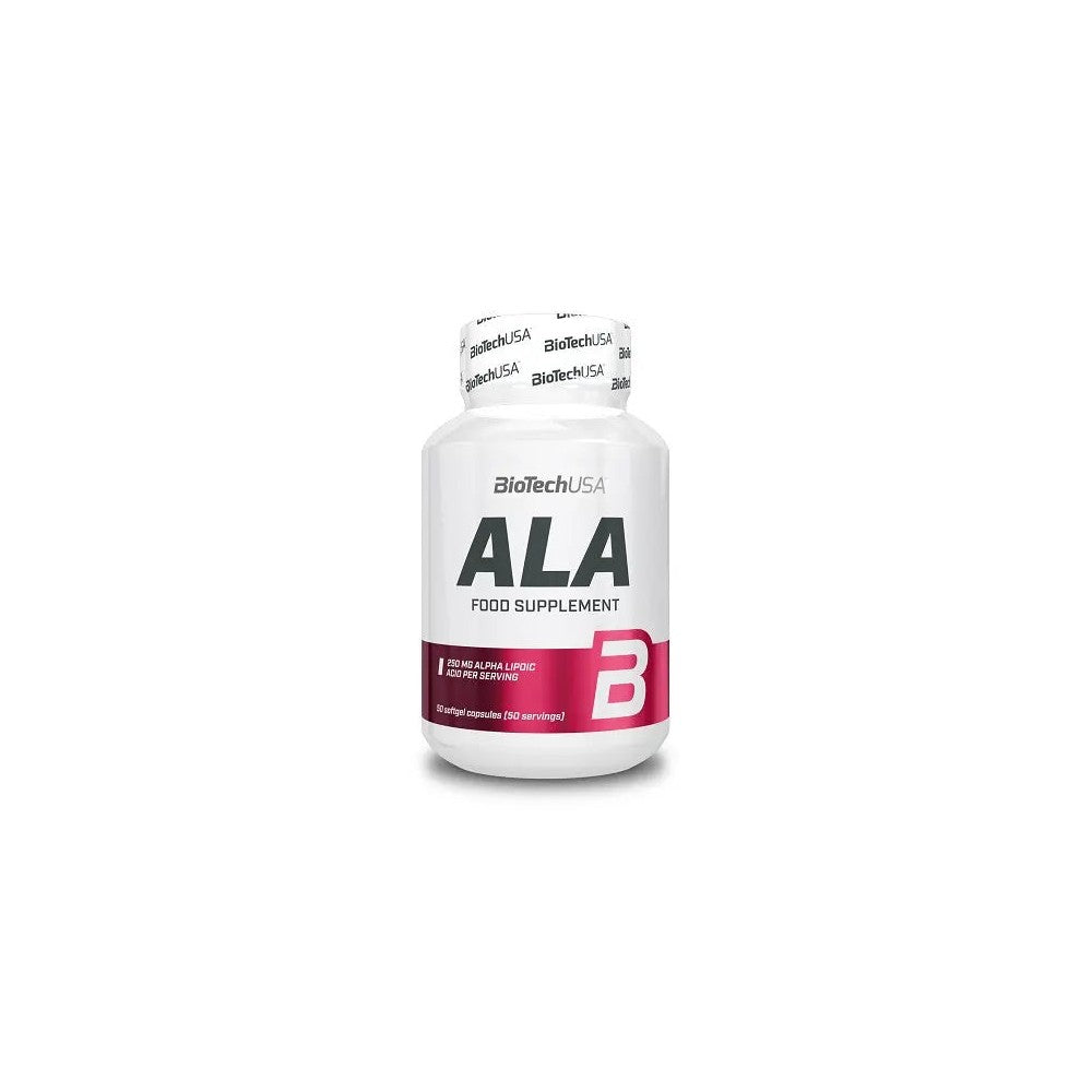 BioTech ALA alpha lipoic acid 50 caps Complément Nutrition