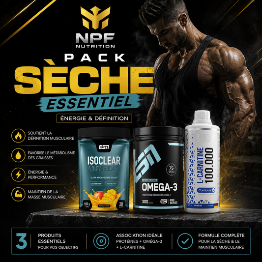 Pack Sèche — Essentiel (Énergie & Définition)