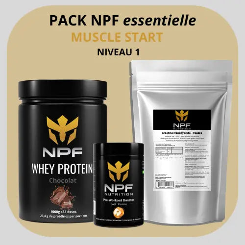 PACK NPF essentielle Muscle Start NPFnutrition