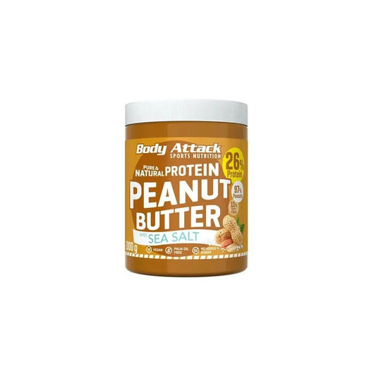 Beurre de cacahuète Body Attack 1000 g — Creamy