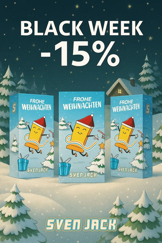 Calendrier de l'Avent Sven Jack 2025 | 49 x 65g | Fitness